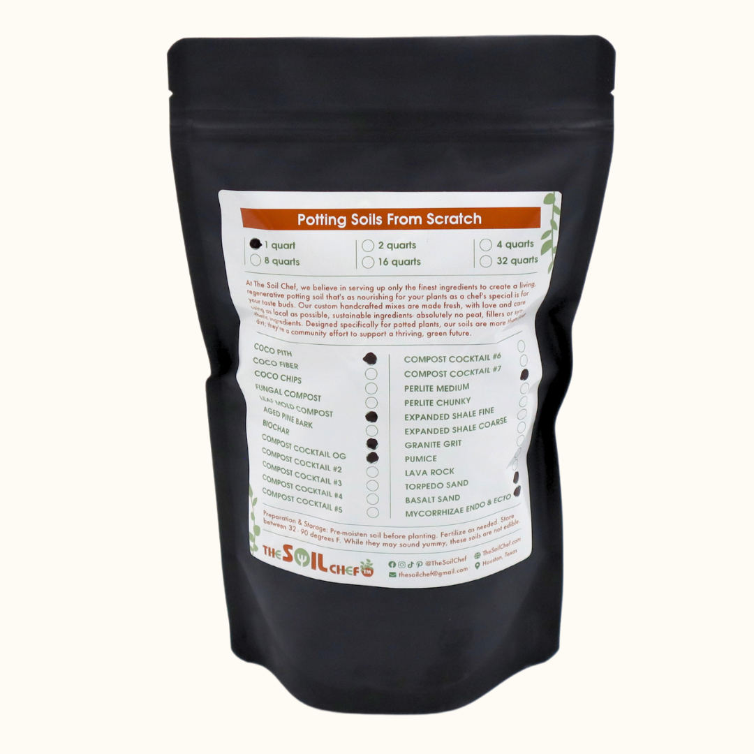 The Soil Chef Microgreens Medley Recipe Potting Soil 1qt