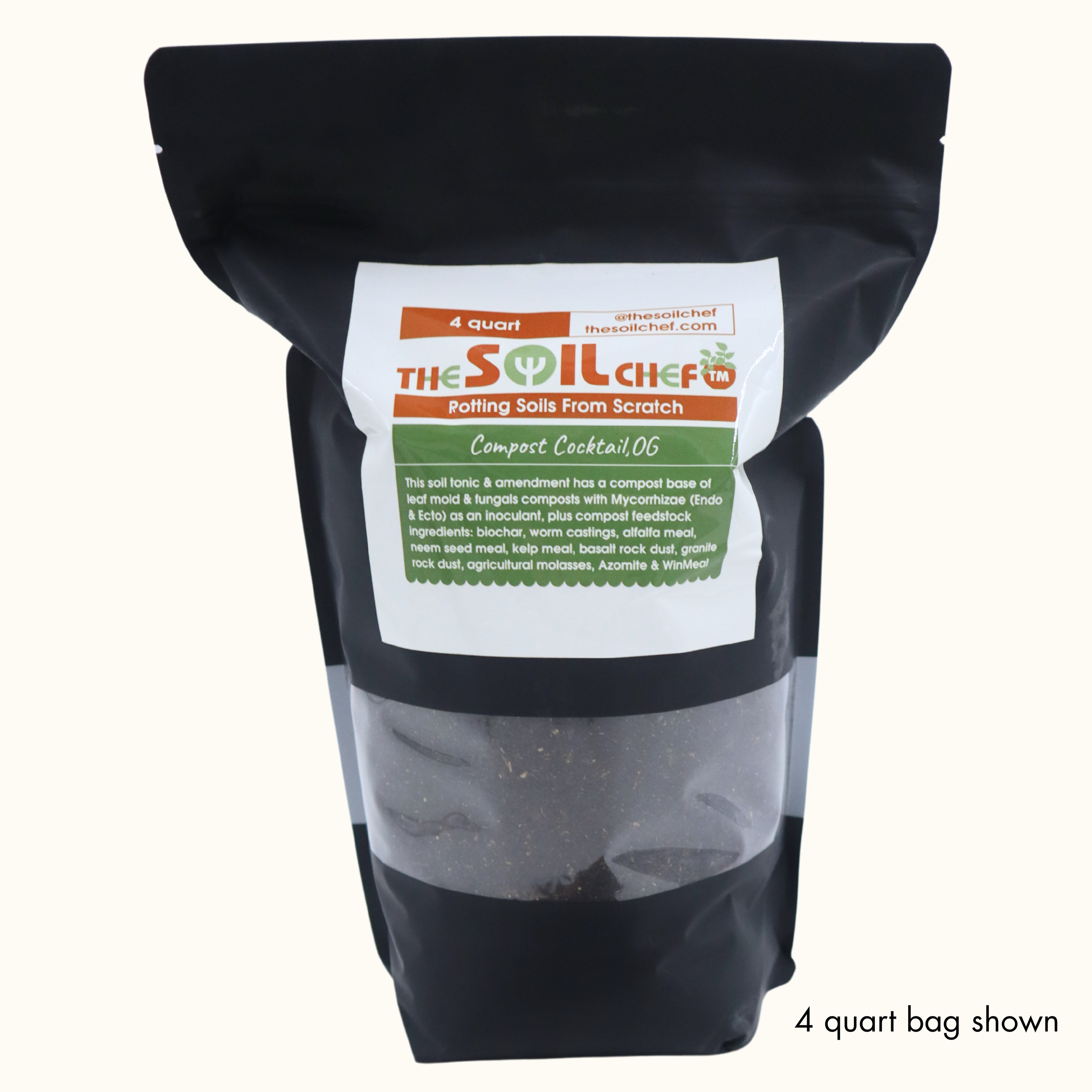 Compost Cocktail, OG -  4 quarts | The Soil Chef Potting Soils