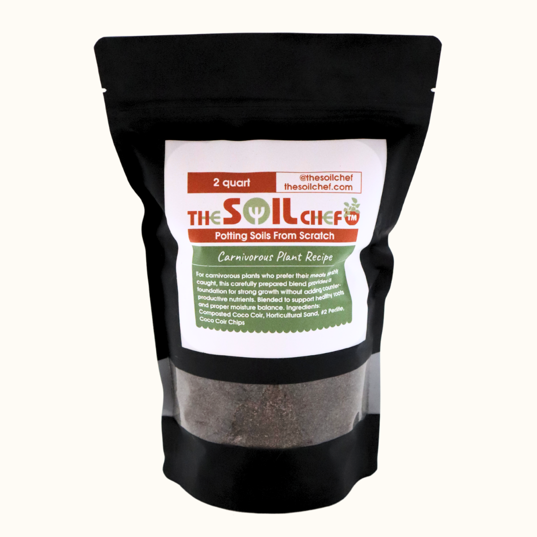 Carnivorous Plant Recipe | The Soil Chef Potting Soil