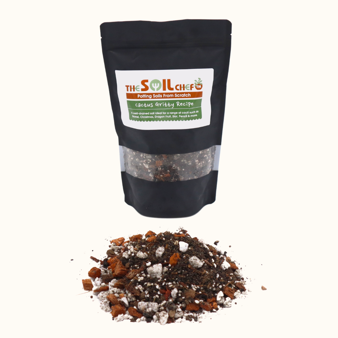 The Soil Chef Cactus Gritty Recipe Potting Soil 1qt
