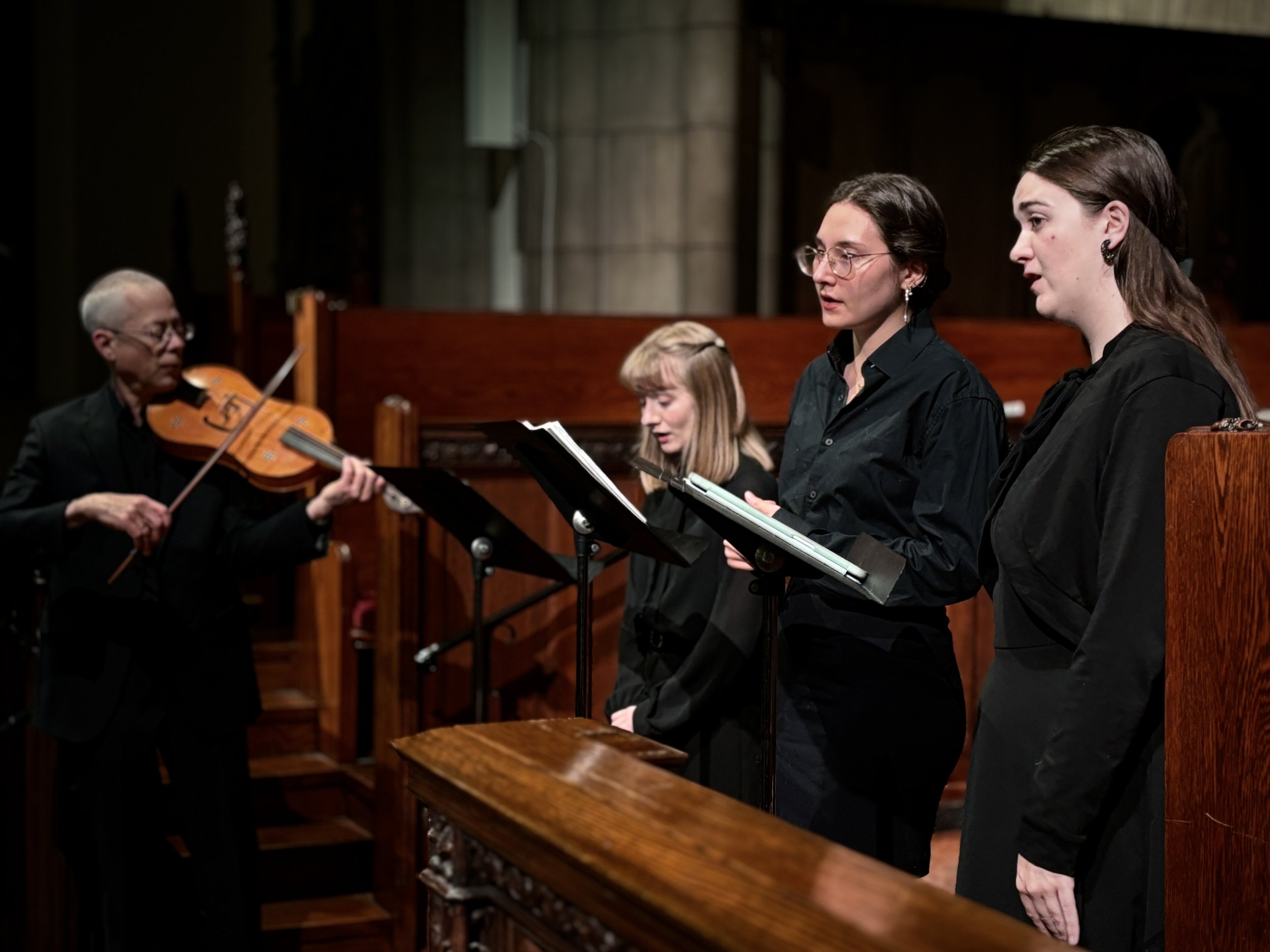 Special Project: Ockeghem 2024, Emmanuel Episcopal Church, 2024. Photo: Lauren Kim