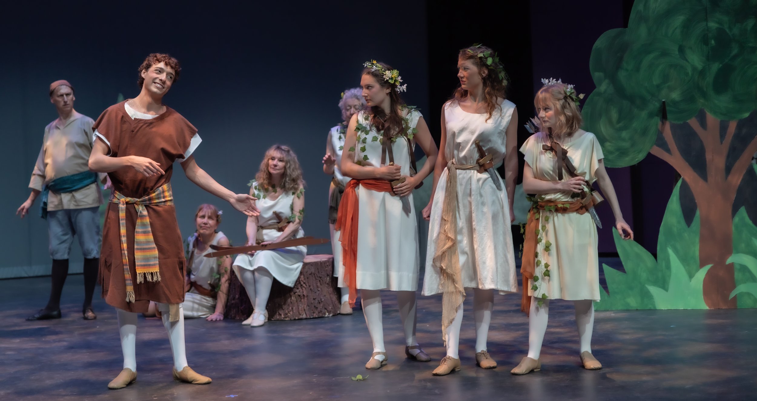 Dorinda, Dafne (1734) by Georg Reutter, Amherst Early Music Festival 2025. Photo: John Daggett