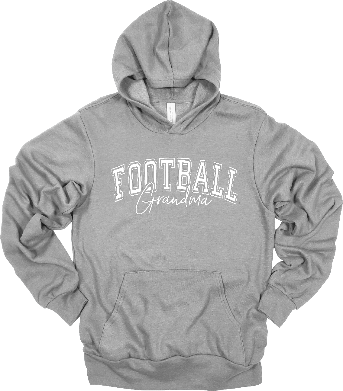 Football Grandma Gray - Hoodie.png