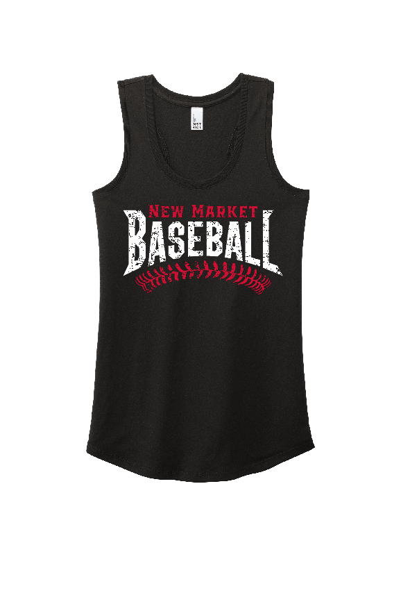 New Market Baseball - Black Tank.png