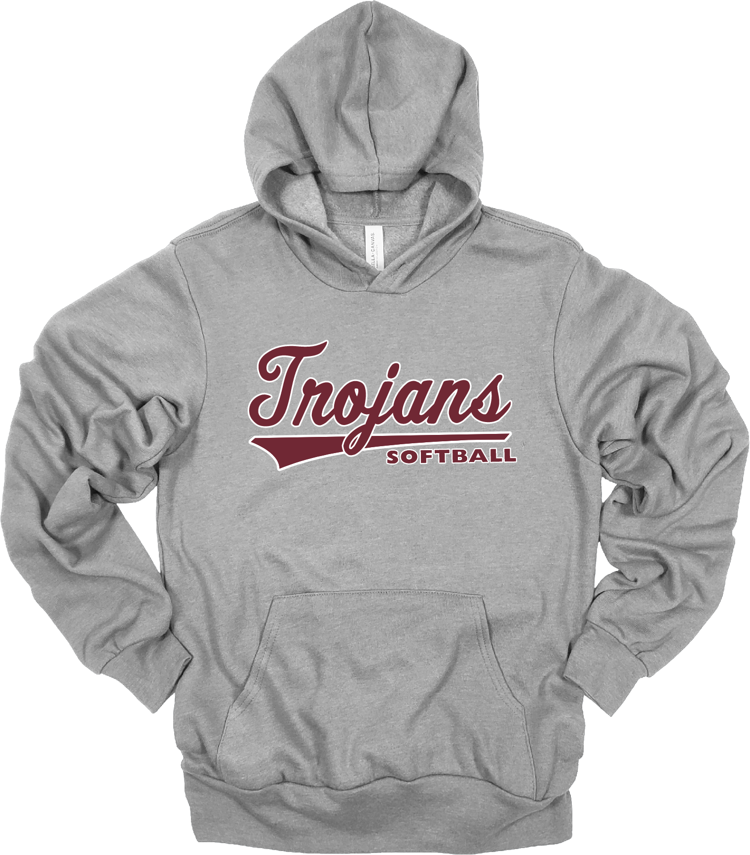 NP Trojans Softball Grey.png