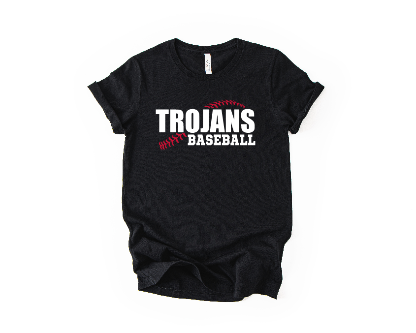 Trojan Baseball Black Tee.png