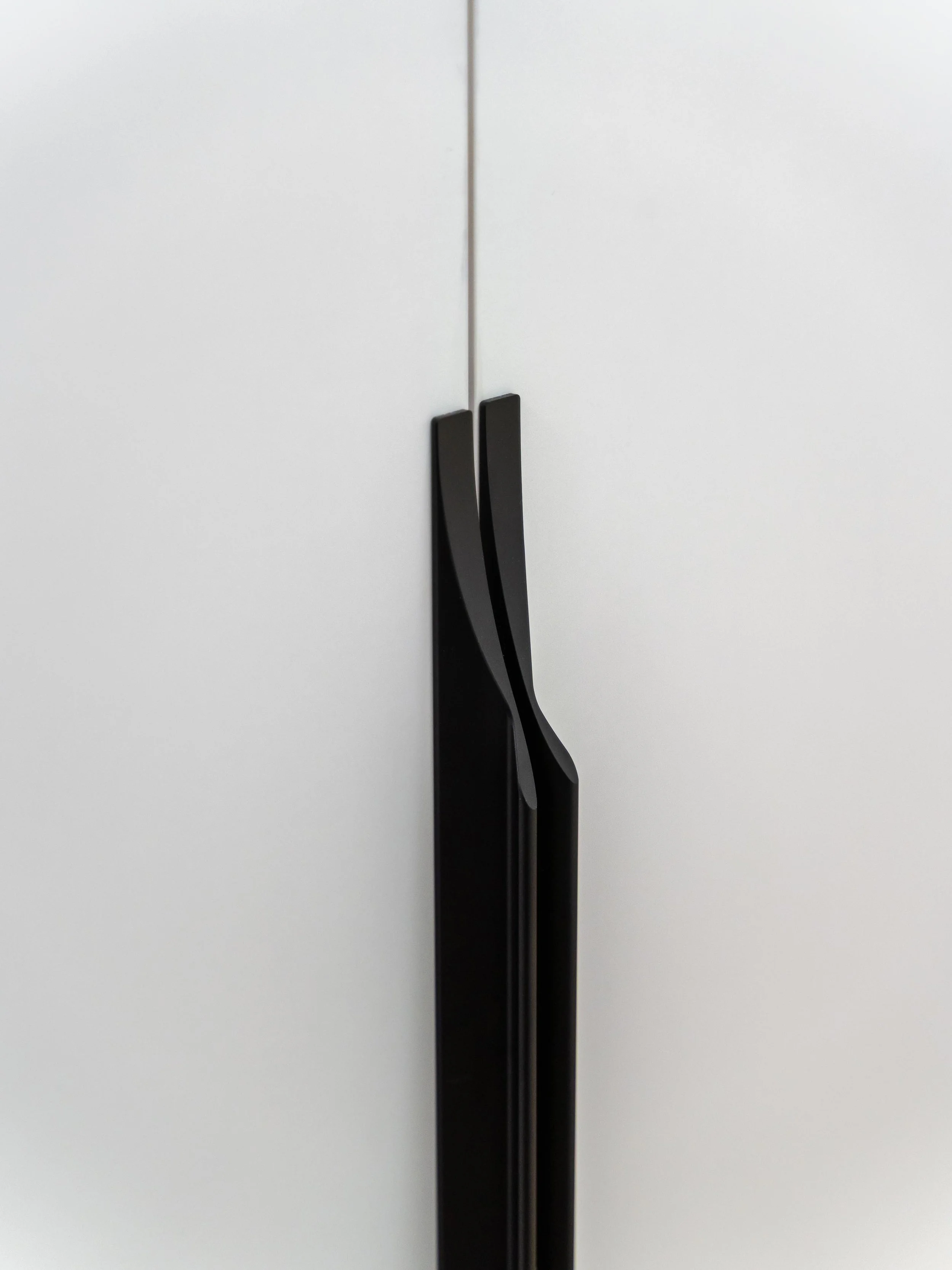 Detail úchytek v předsíni