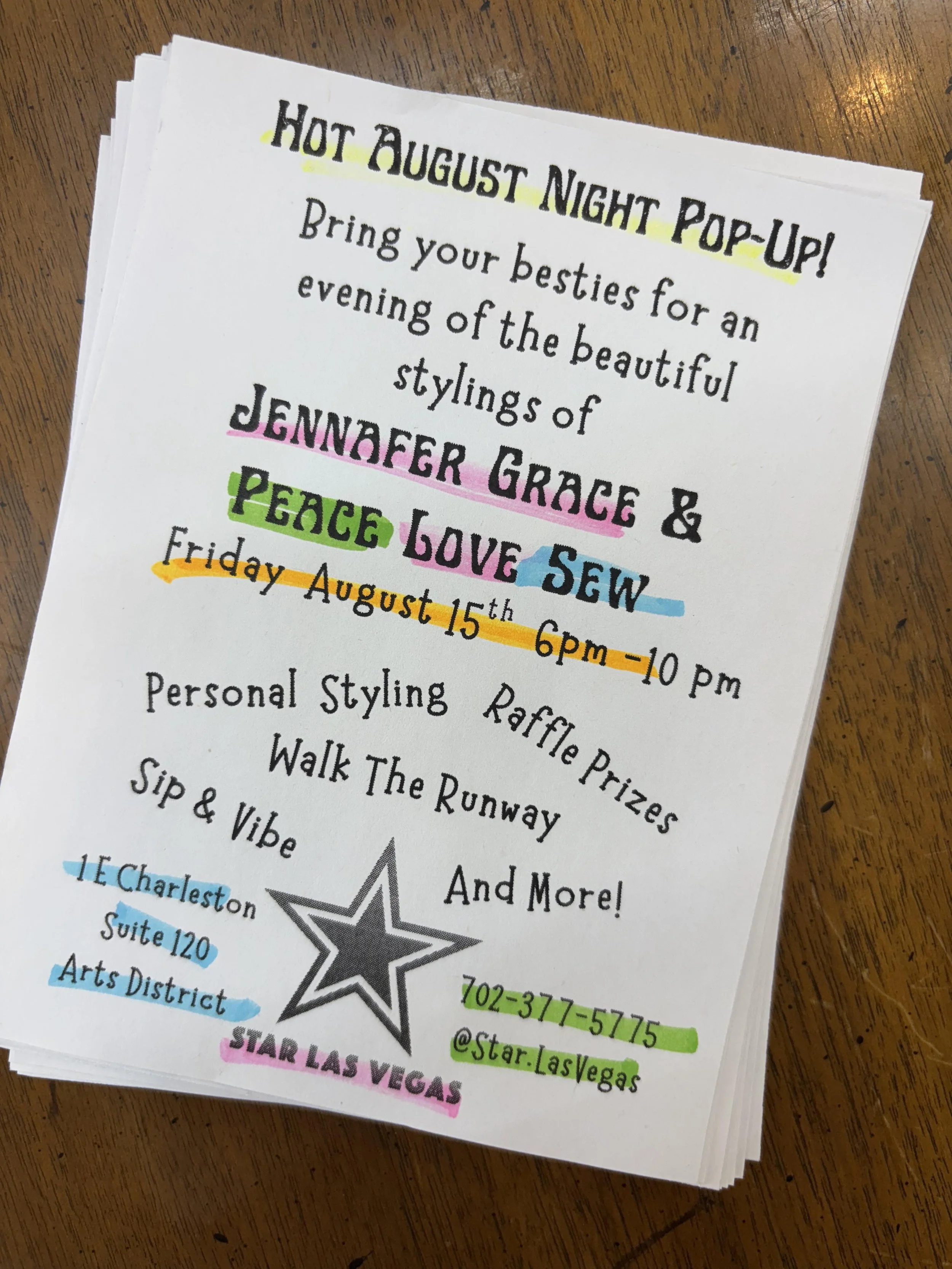 Hot August Night - Pop-up