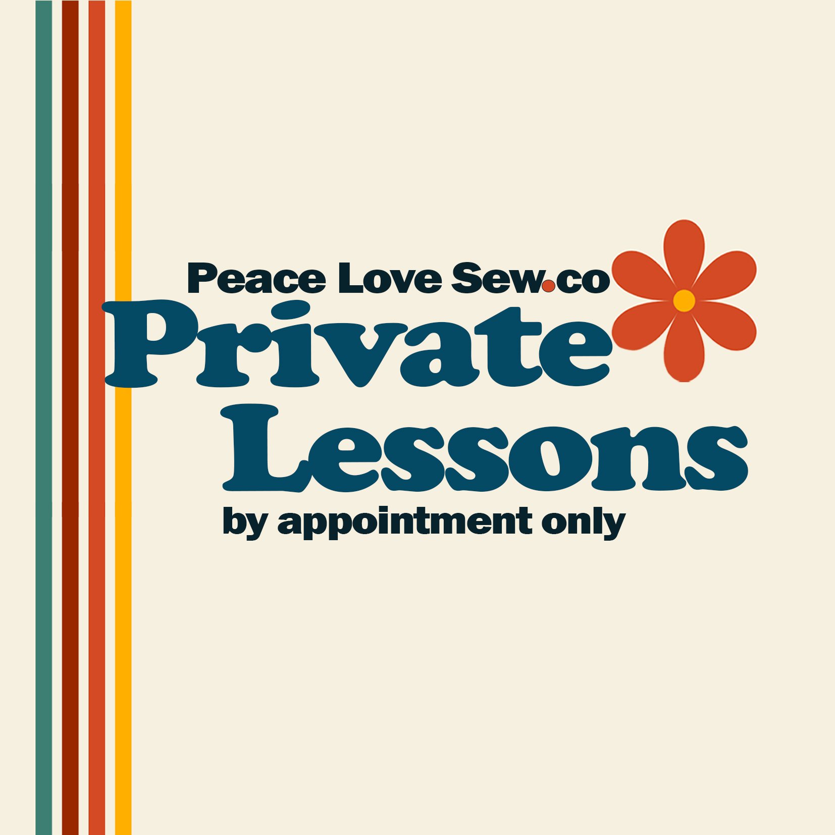 Private Sewing Lessons