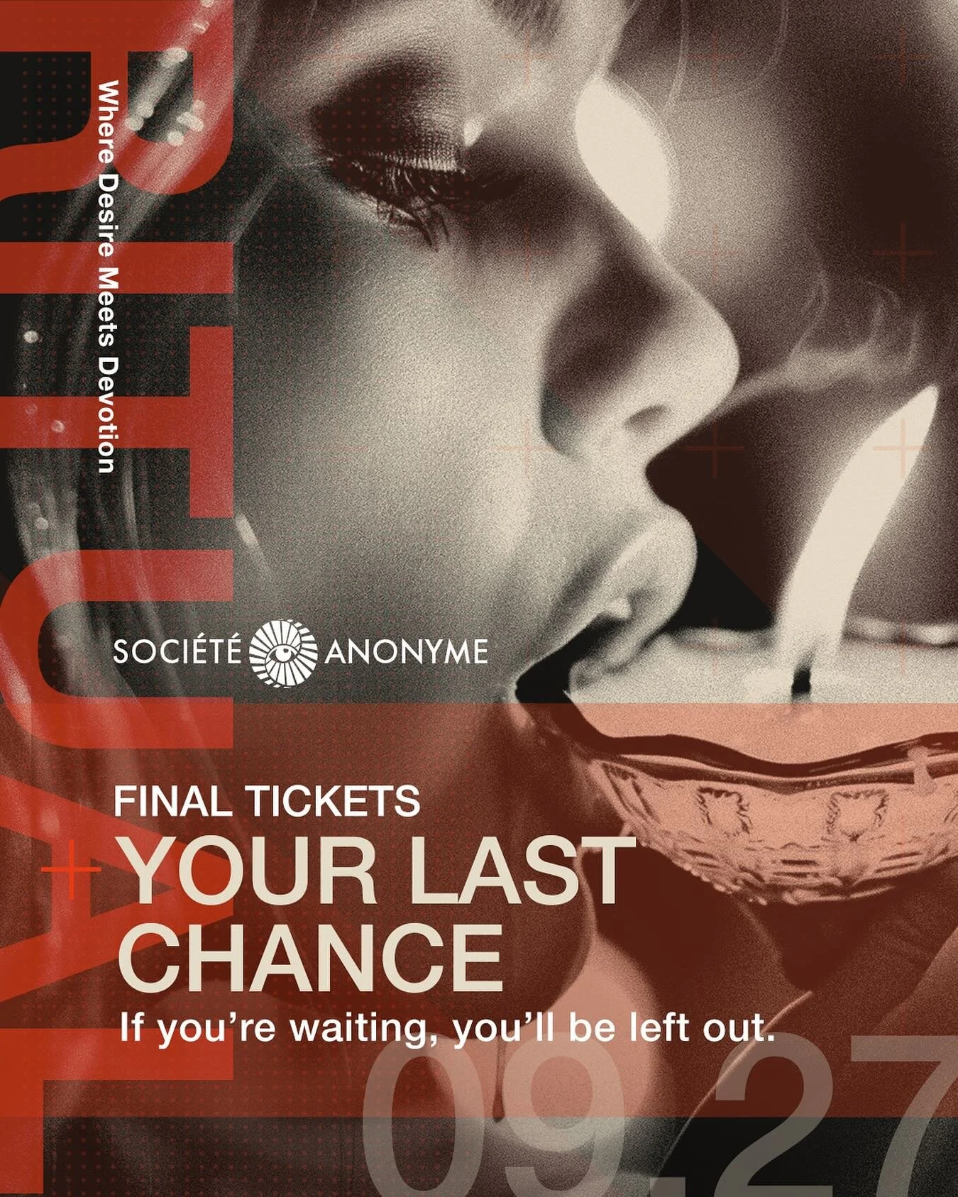 👁️ TOMORROW 👁️

We&rsquo;ve just released 10 last-chance tickets to &ldquo;Ritual&rdquo;, our autumn play and fetish event.

Don&rsquo;t miss out.
 🎟️ Link in bio  🌹Equity Pricing available for QTPOC, BIPOC, &amp; SW Industry Guests. Email us for
