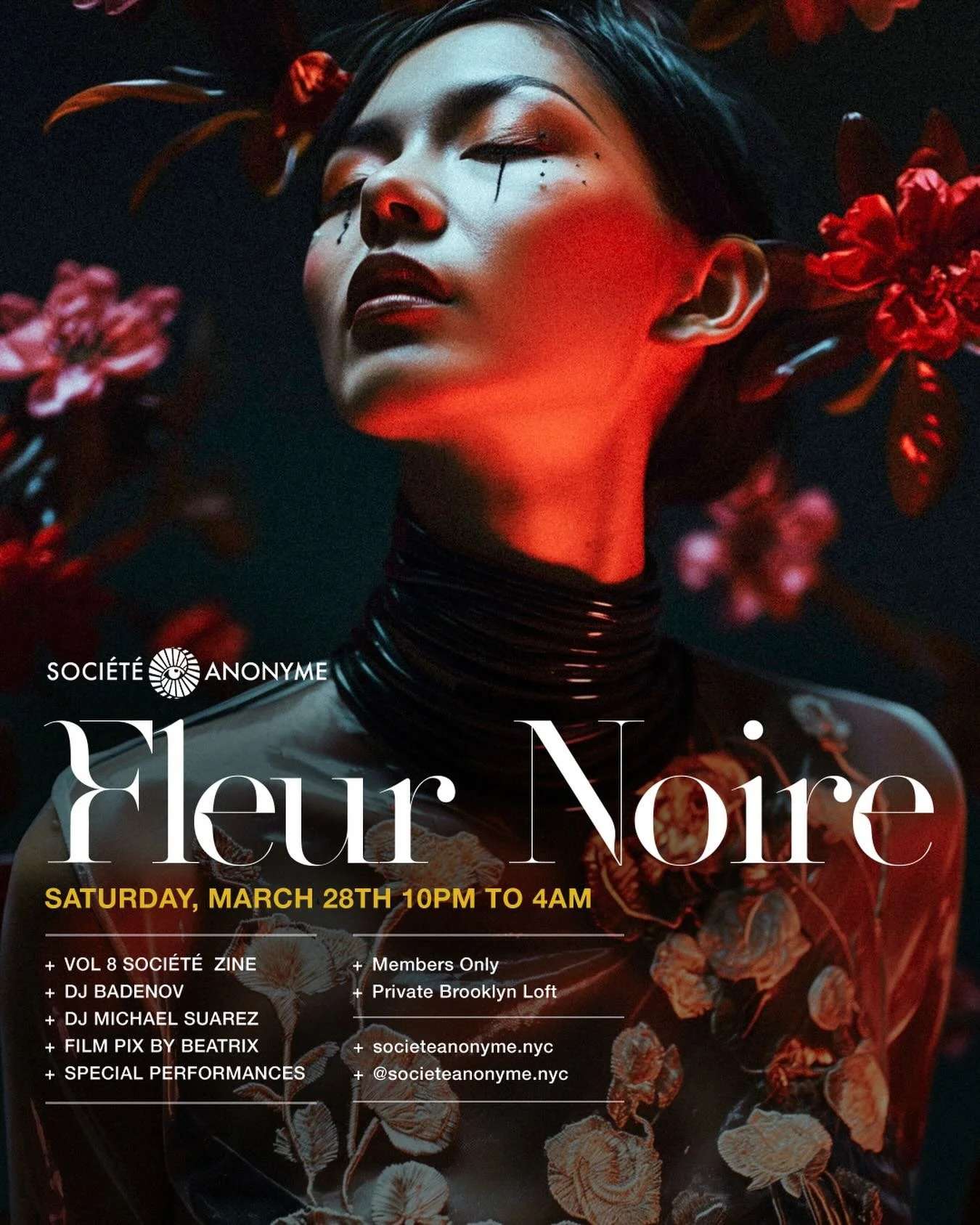 🦋IN BLOOM🦋

Our next play event, Fleur Noire, is quickly approaching&mdash;and there&rsquo;s just a handful of tickets left at our current tier. If you haven&rsquo;t yet committed, what are you waiting for?

Fleur Noire is a celebration of spring a