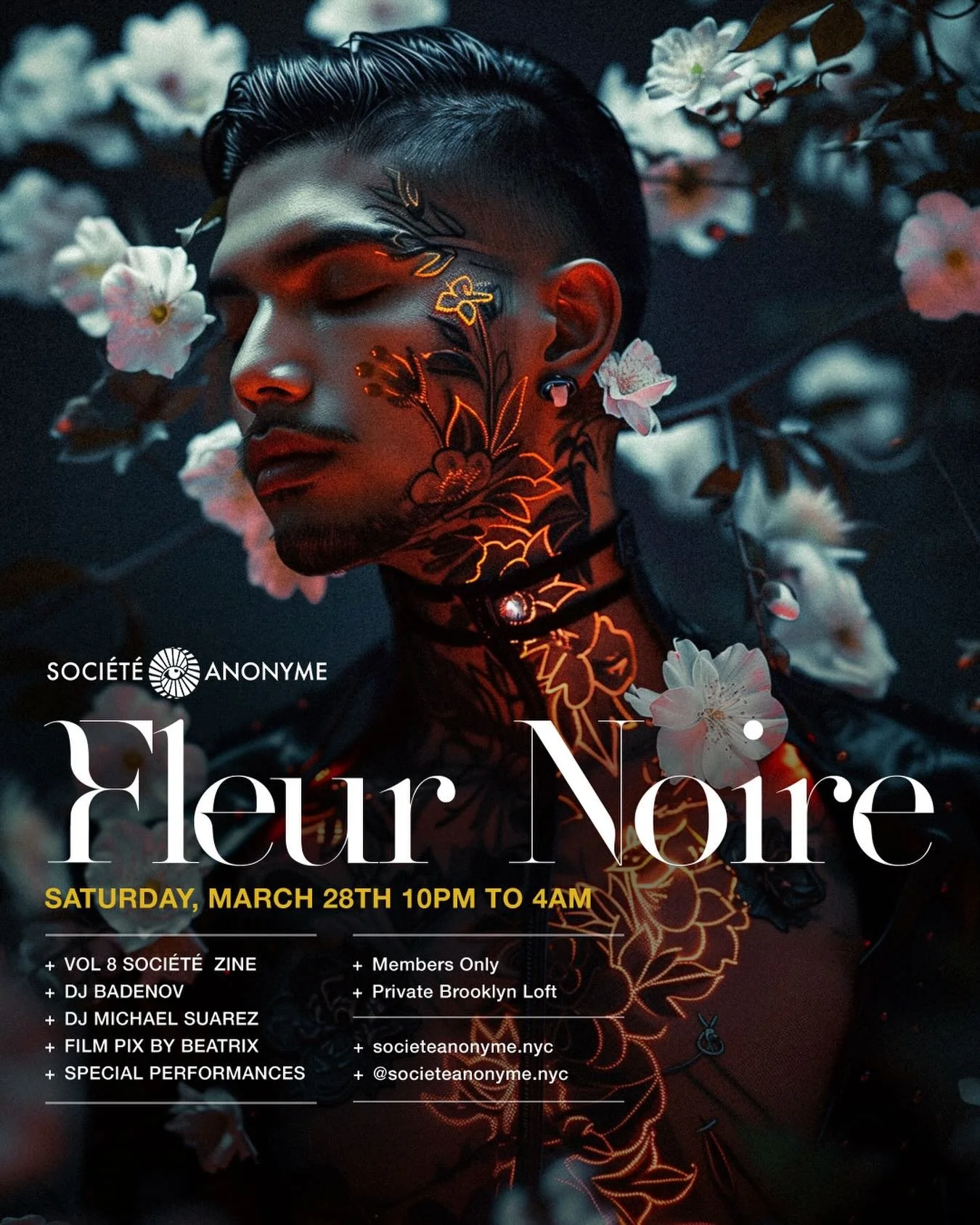 🦋NEXT SATURDAY🦋

We&rsquo;re just shy of two weeks away from Fleur Noire, our spring play event. Tickets are extremely limited, and we encourage you to reserve your spot before our final tier of tickets is unlocked!

Fleur Noire is a celebration of