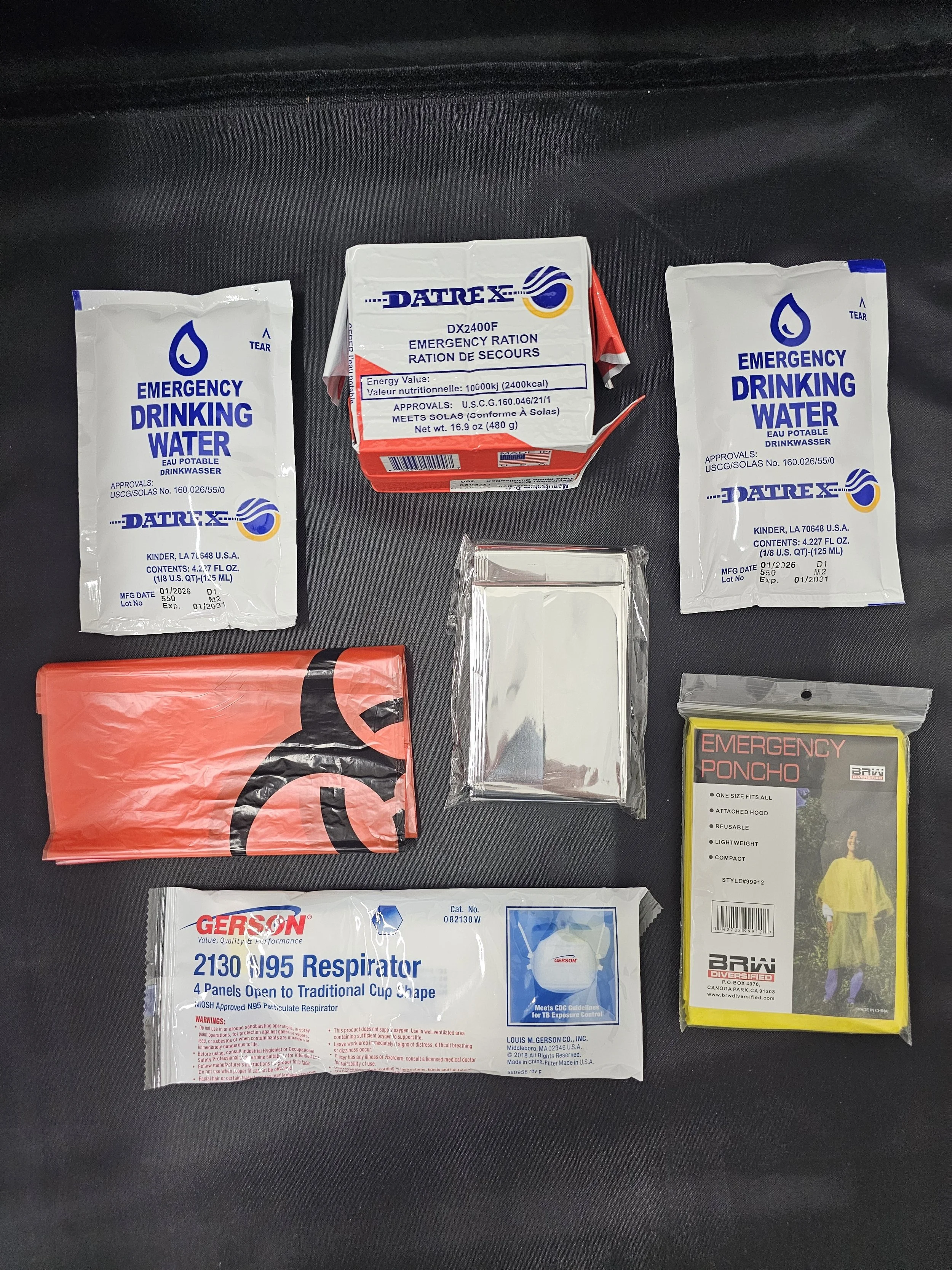 Food & Water Add-On Kit (1-Person)