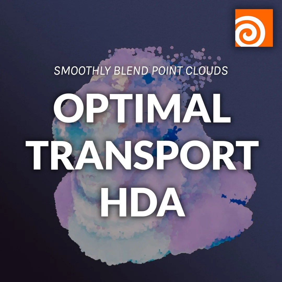 Optimal Transport HDA (GPU & CPU)  - Houdini