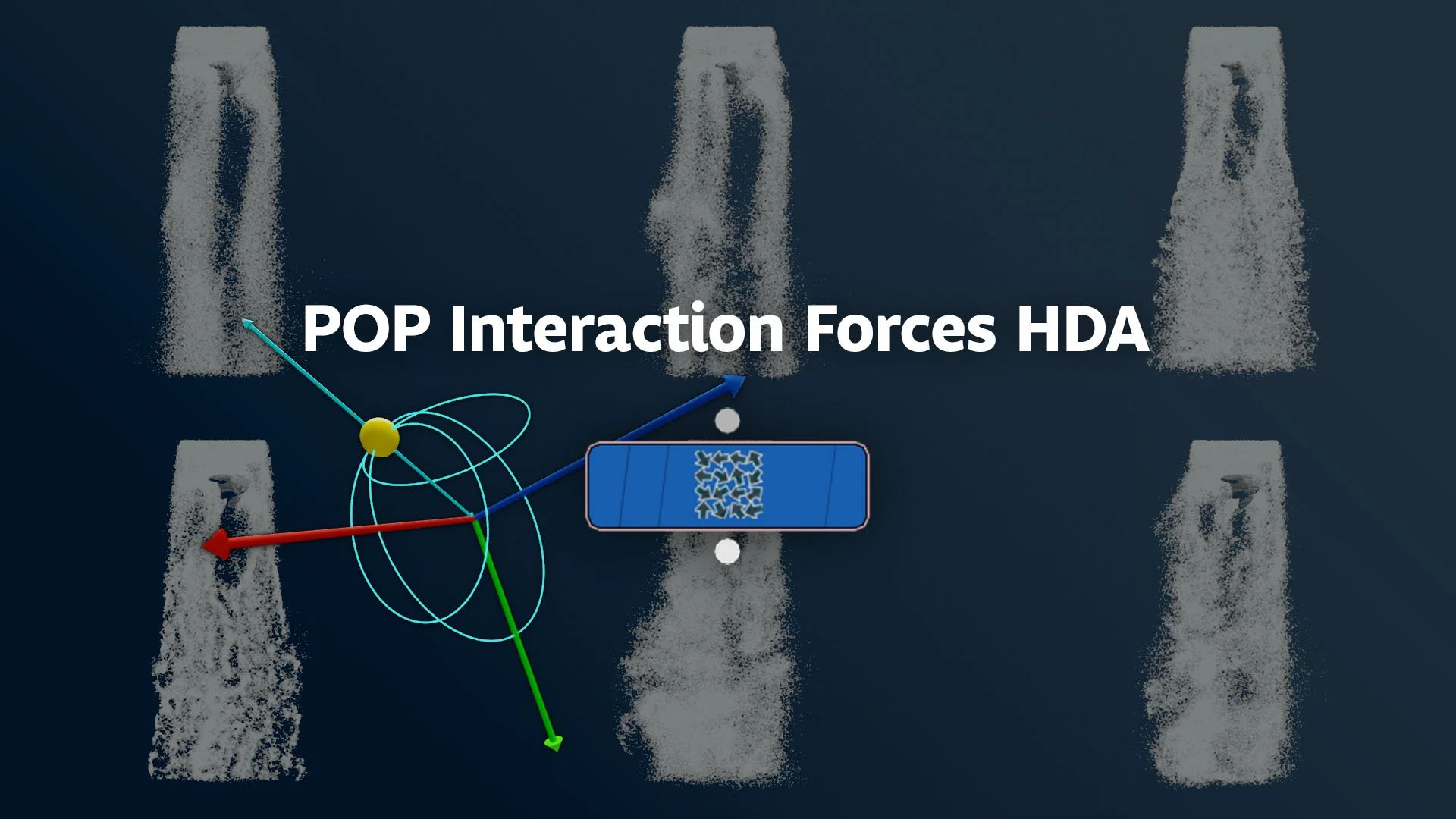 Particle Interaction Forces HDA - Houdini