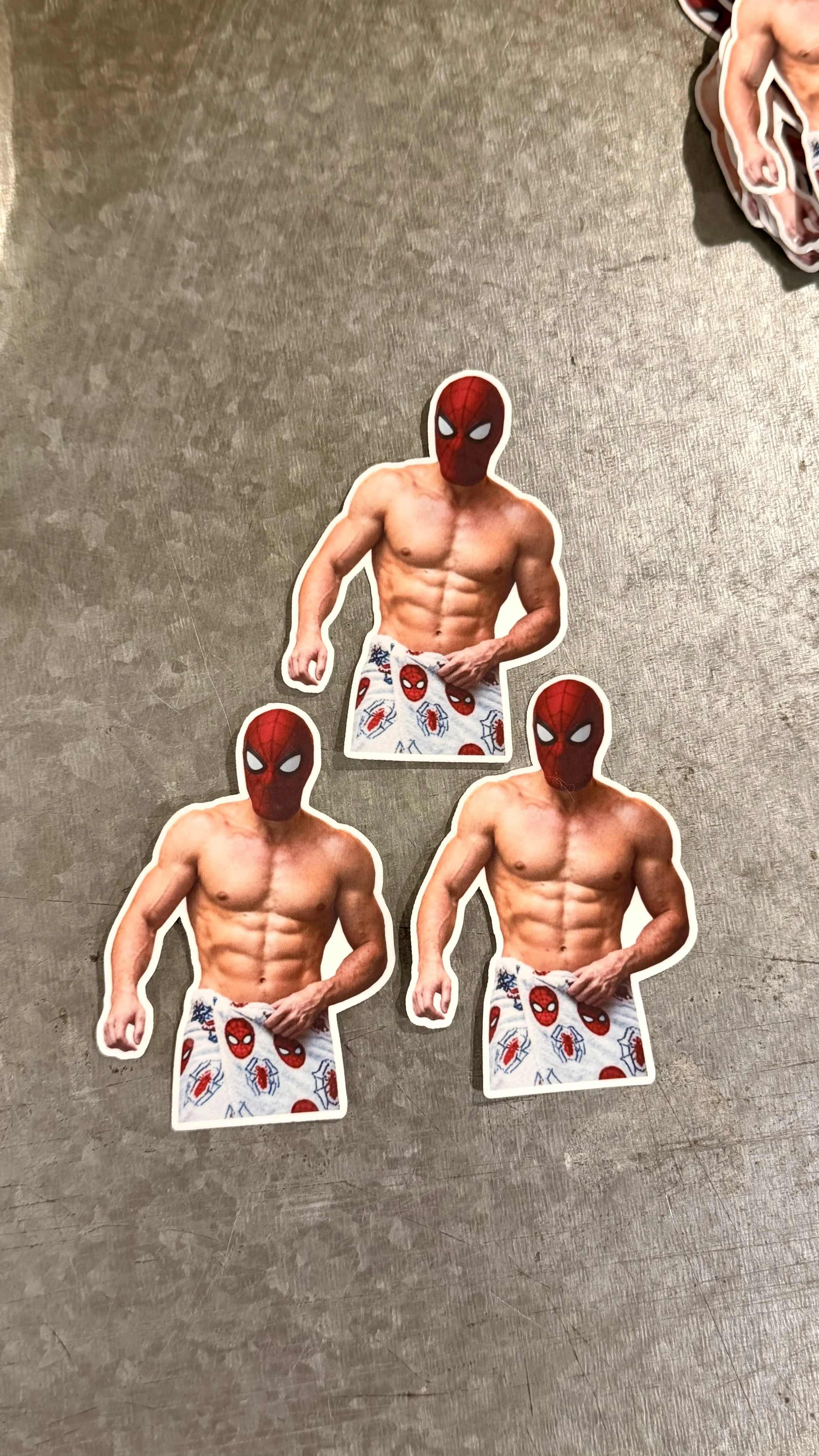 Spidey Towel - Sticker