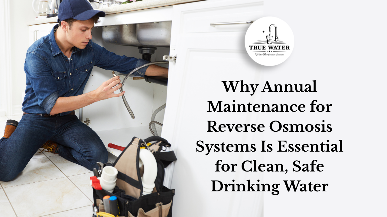 Why Annual Maintenance for Reverse Osmosis Systems Is Essential for Clean, Safe Drinking Water