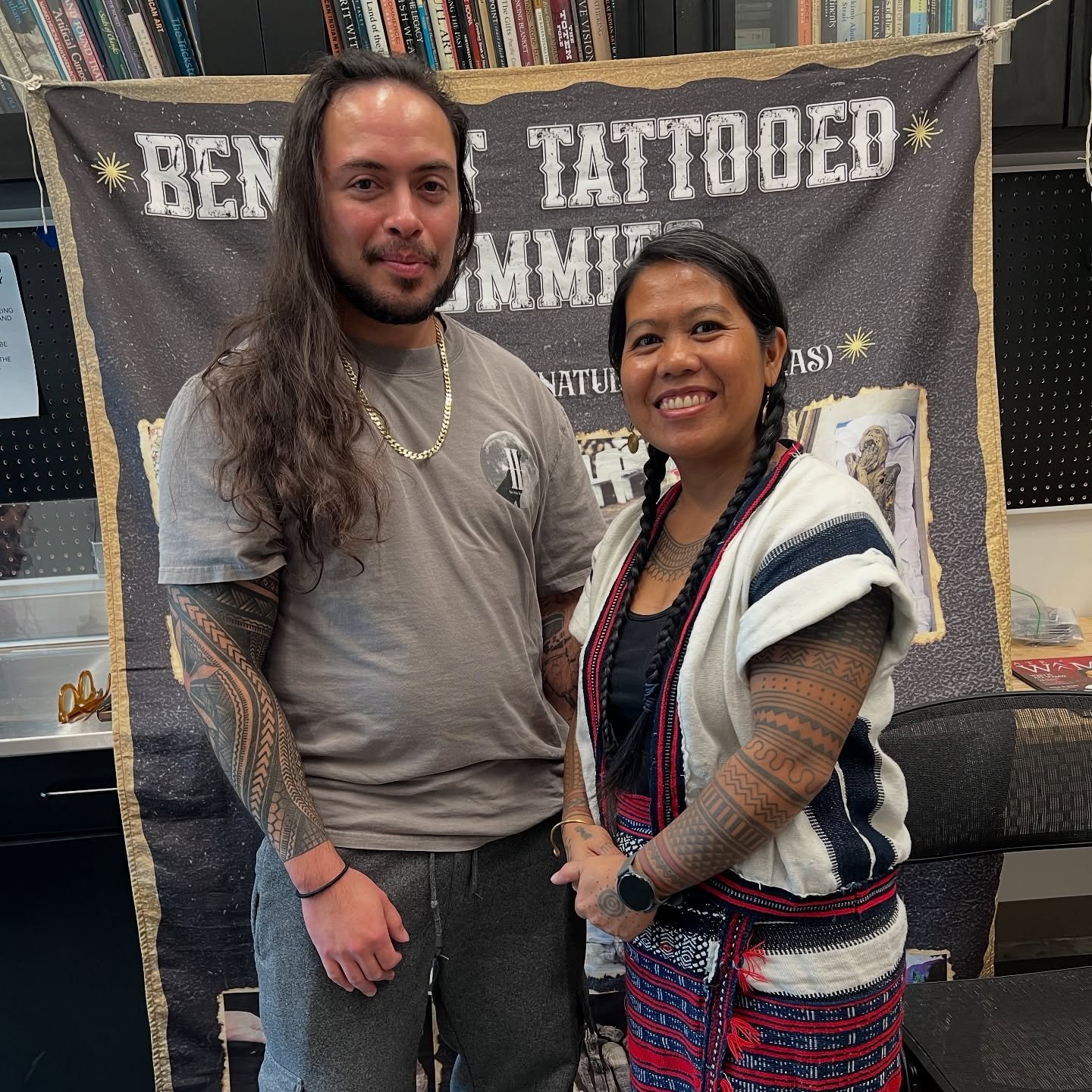 Exciting News‼️ @atewamz will be joining us on Friday the 7th and Saturday the 8th. If you would like to get a traditional Batek Filipino tattoo from her please DM her directly to book!

We are so excited and grateful to share our space with her as s