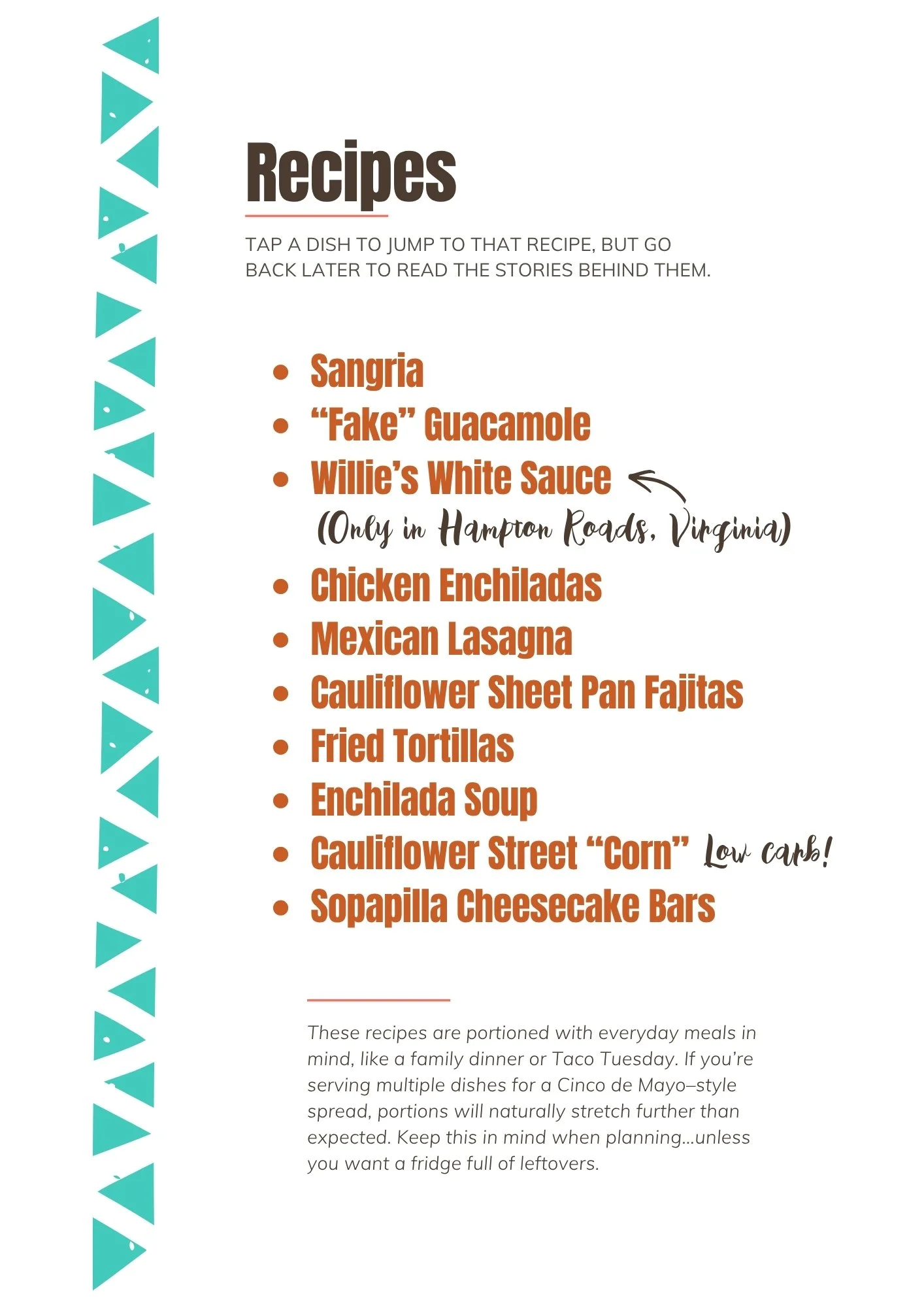 Cinco de Mayo-ish - Recipe Table of Contents.jpg
