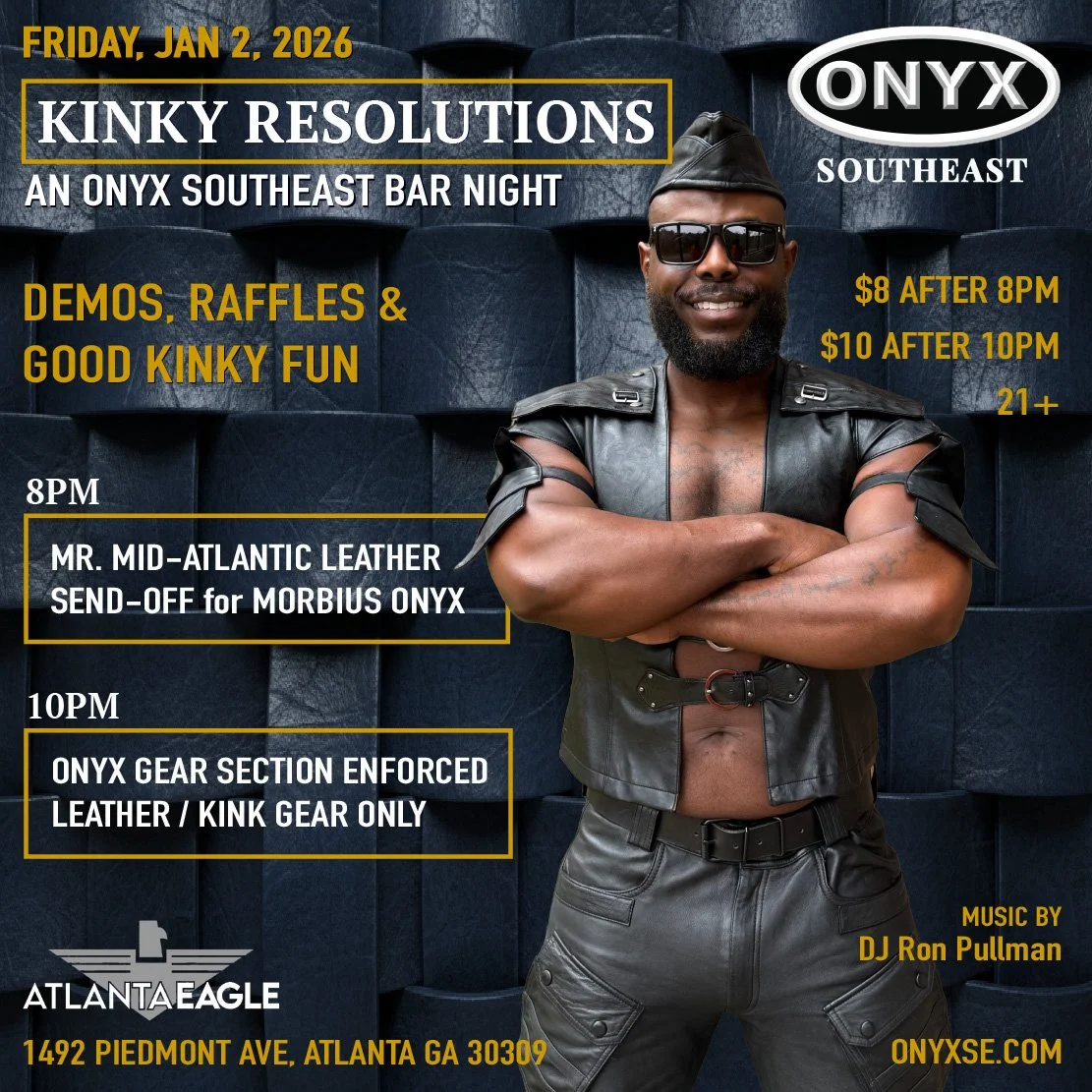 Bar Night: Kinky Resolutions — ONYX Southeast