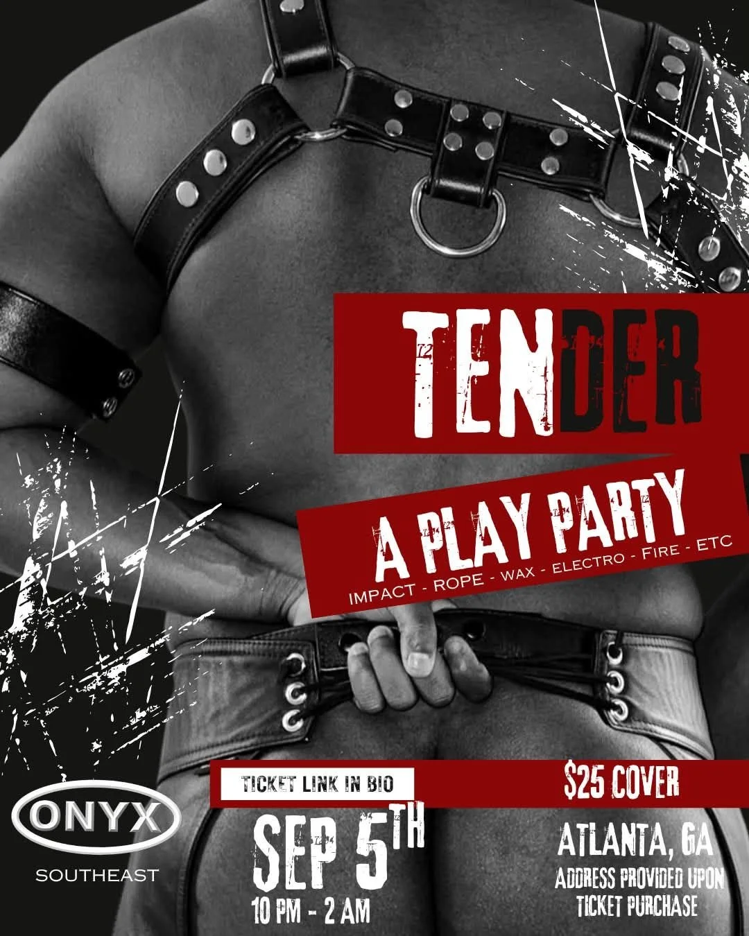 TENDER: A Kink/BDSM Play Party