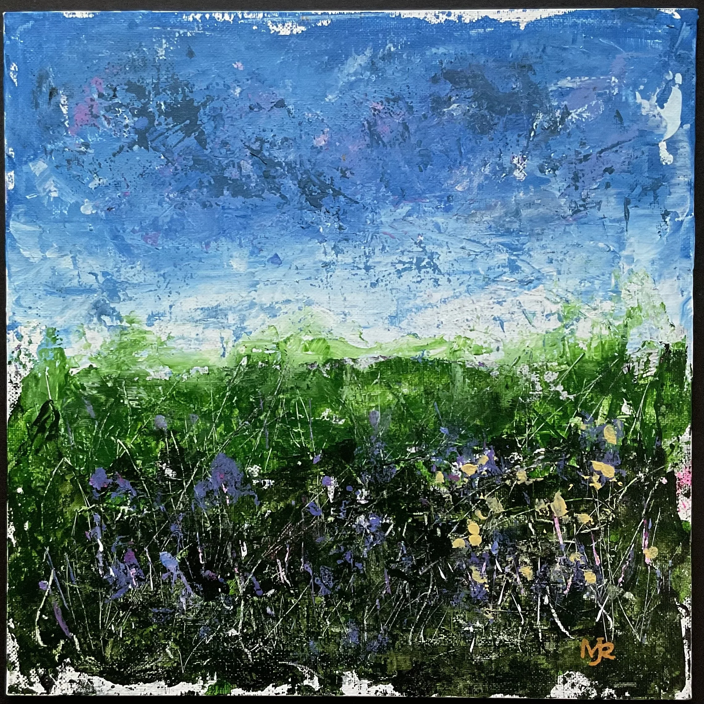 REFLECTIONS ON SERENITY 2, 12x12",
Acrylic on board
SOLD