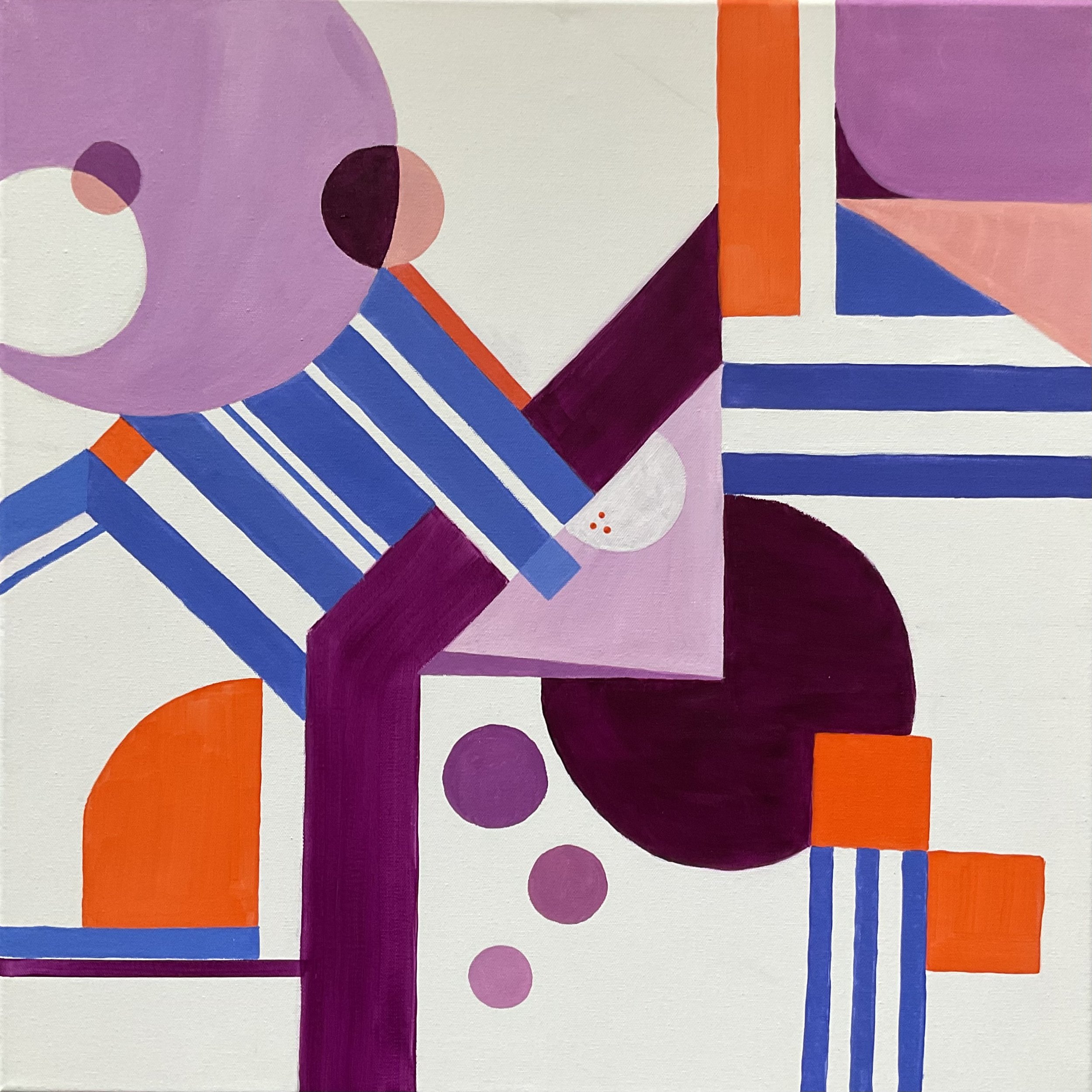 THEOREM, 24x24"
acrylic on canvas