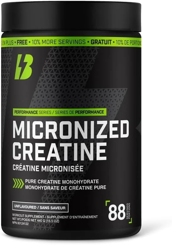 Bull Nutrition Micronized Creatine Monohydrate, 440 g tub