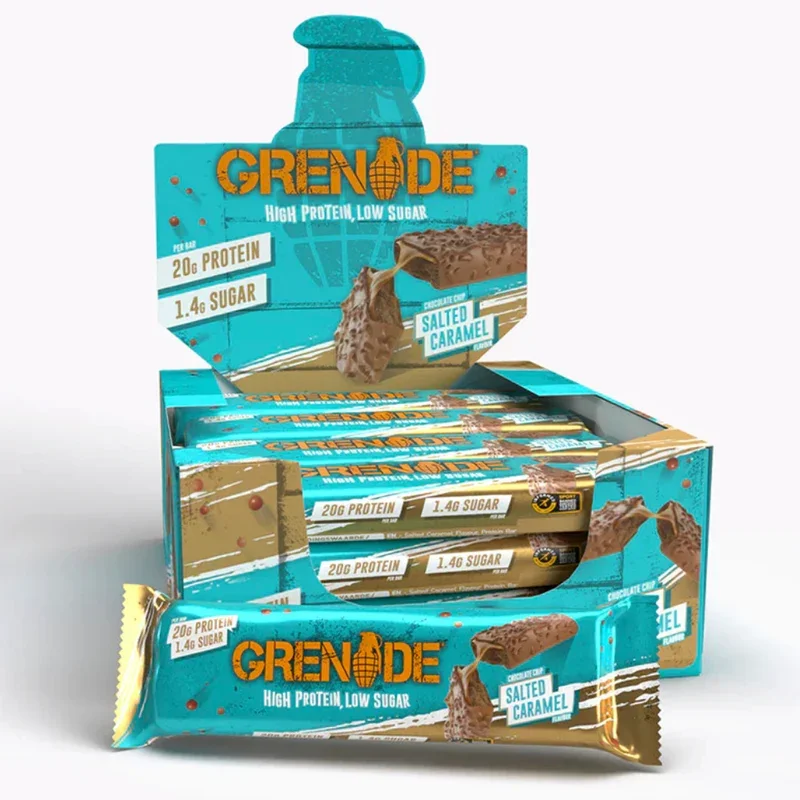Grenade Chocolate Chip Salted Caramel protein bar