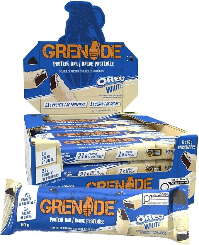 Grenade Oreo White protein bar