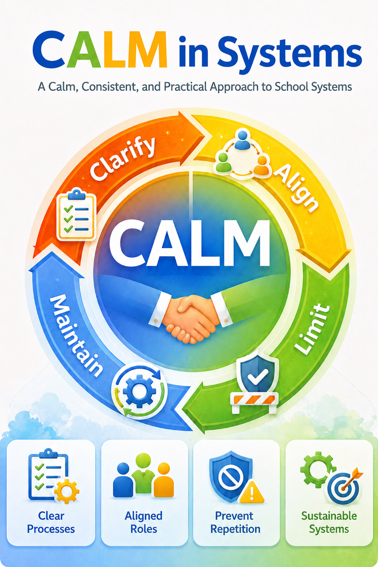 Administrator Avenue Academy course materials built on the CALM Framework