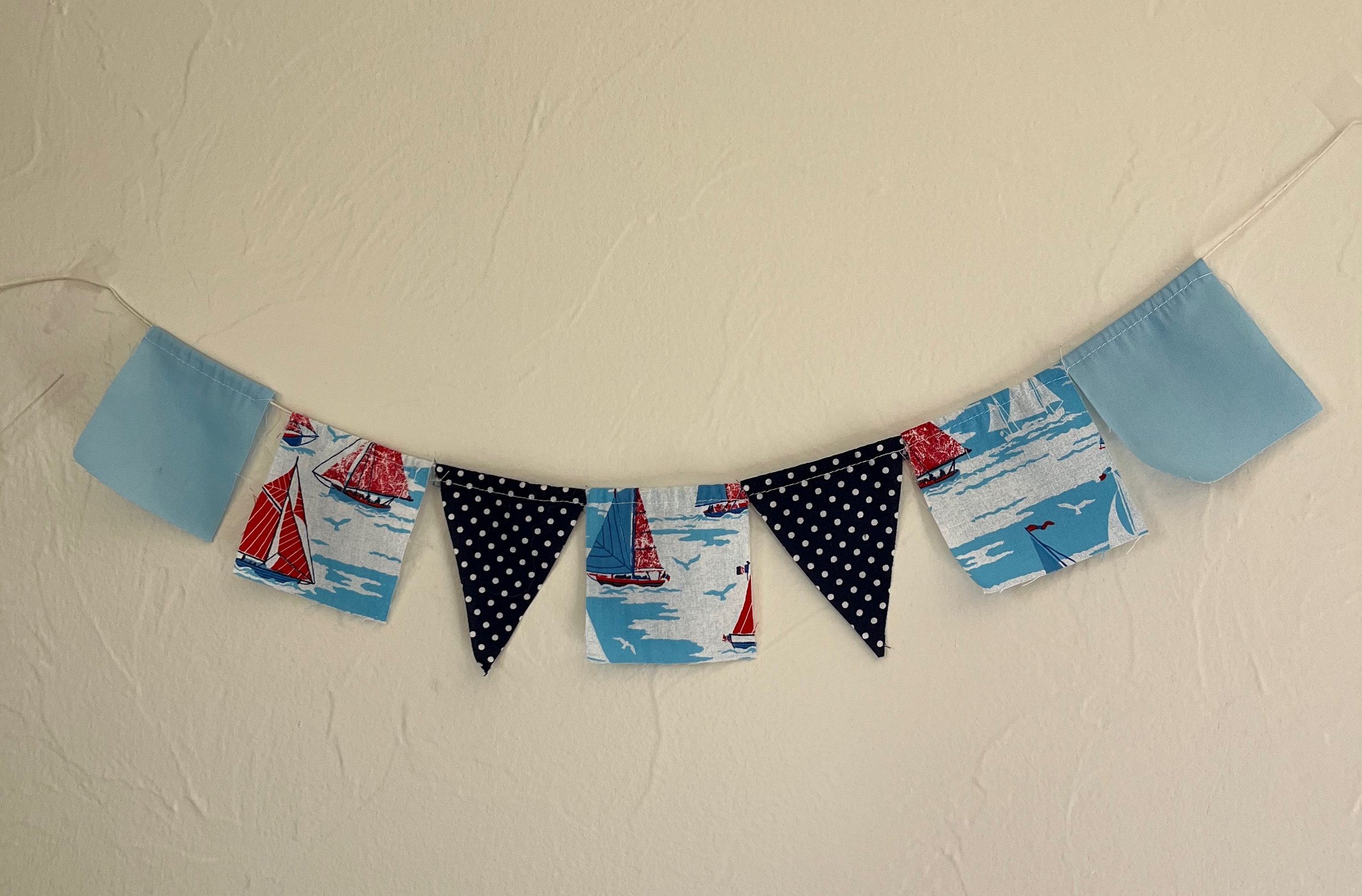 Marine Red, White and Blue