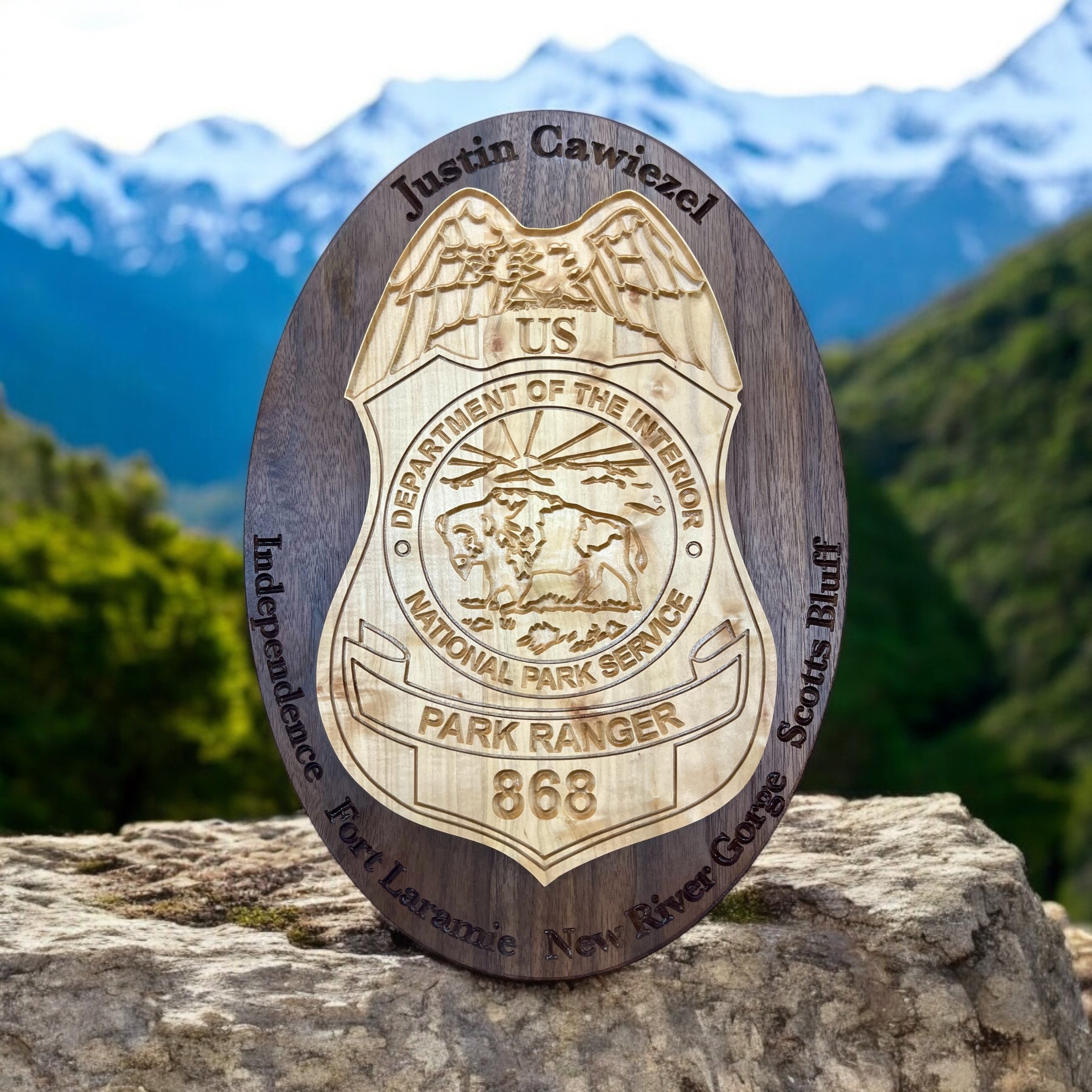 Justin Cawiezel Park Ranger Badge - Moiuntain.jpeg