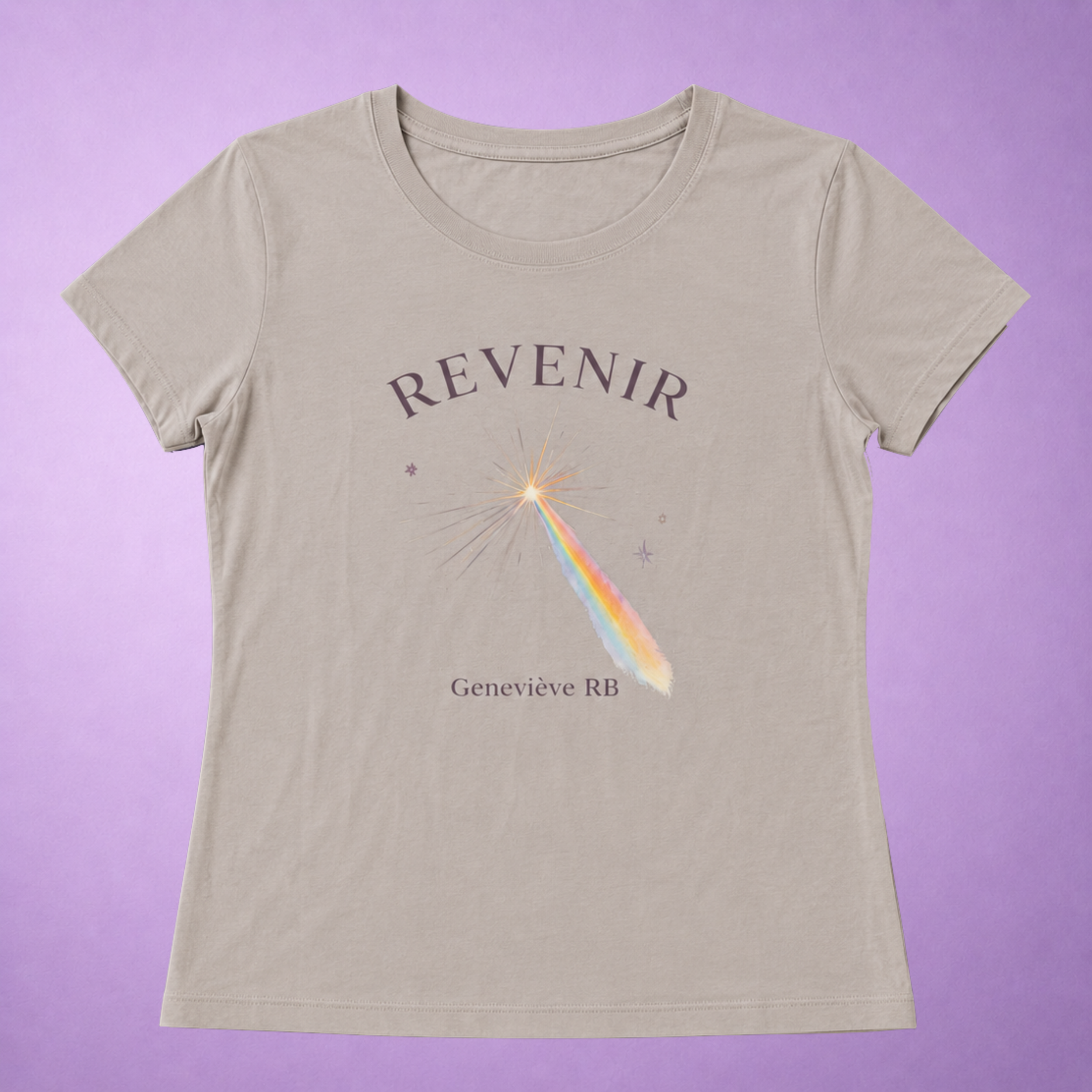 T-shirt REVENIR - femme M - pièce unique no 03