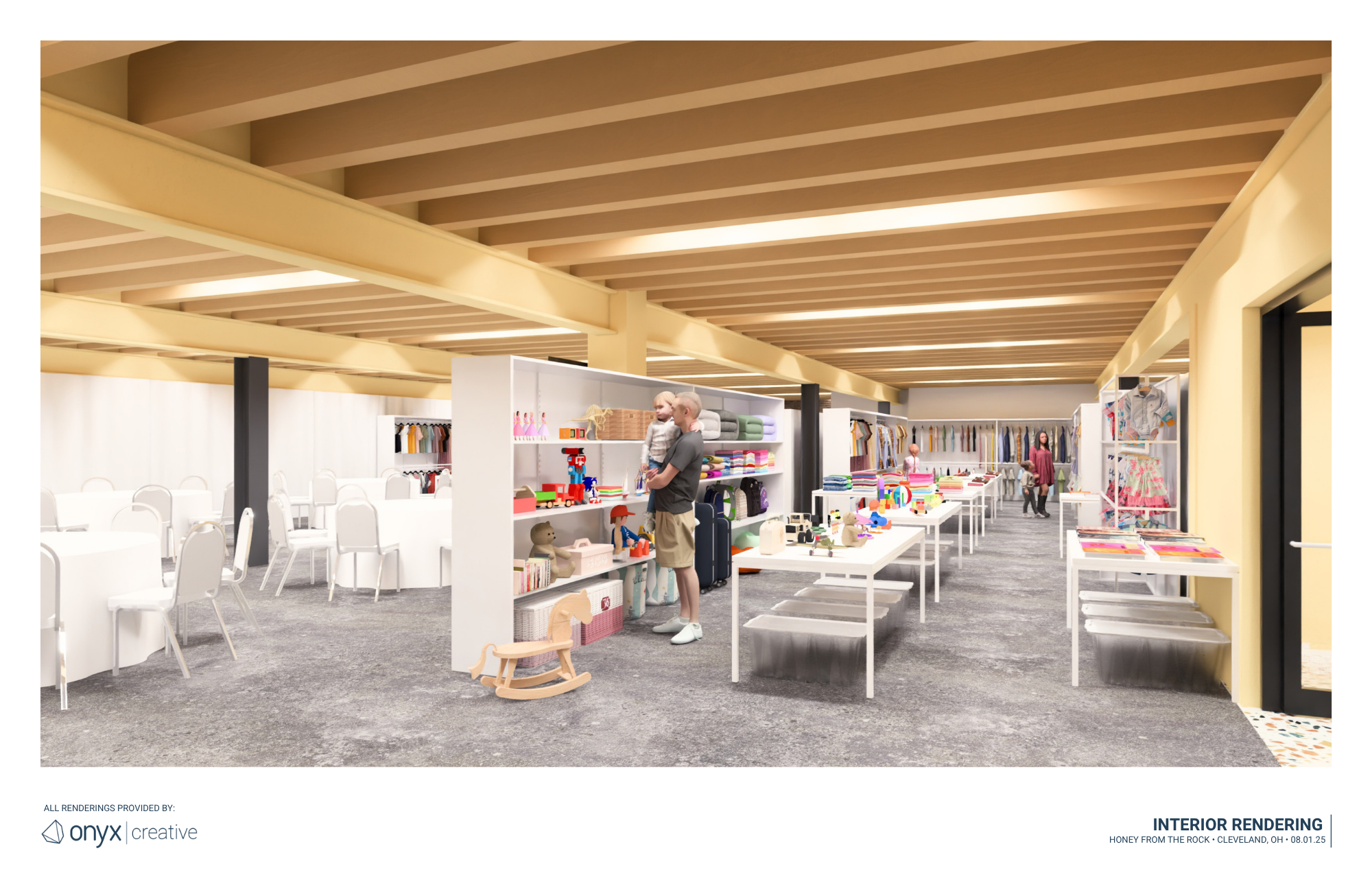 Our expanded free boutique