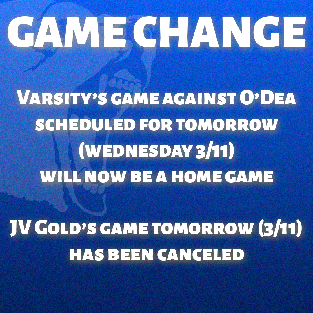 SCHEDULE CHANGE