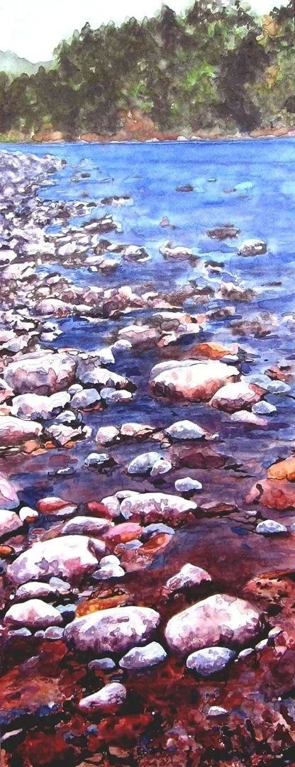 Umpqua Passing - Watercolor