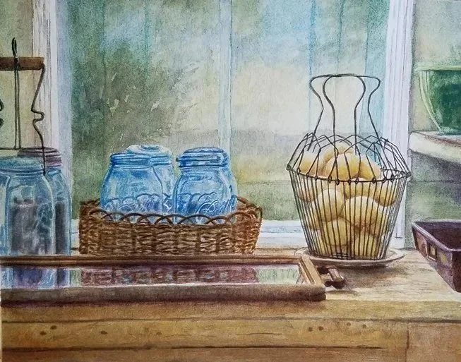 Jane's Jars - Watercolor 