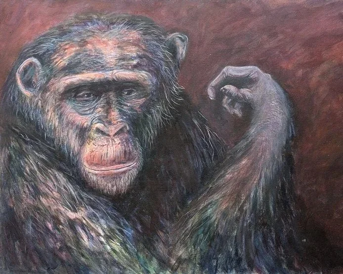Thoughtful - Acrylic on Canvas 