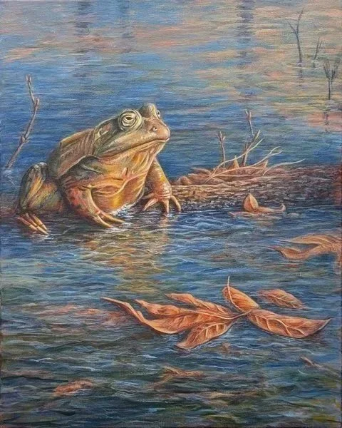 Paradise Springs Romeo - Acrylic on Canvas
