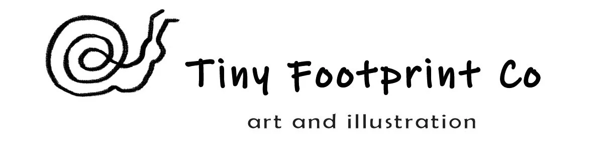 Tiny Footprint Co Art and Illustration