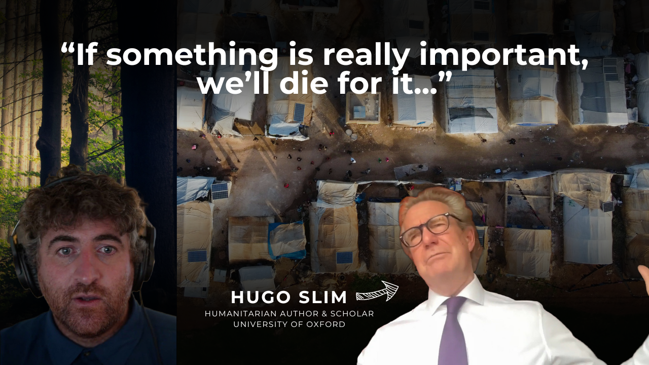 Hugo Slim, Humanitarian Author &amp; Scholar, University of Oxford