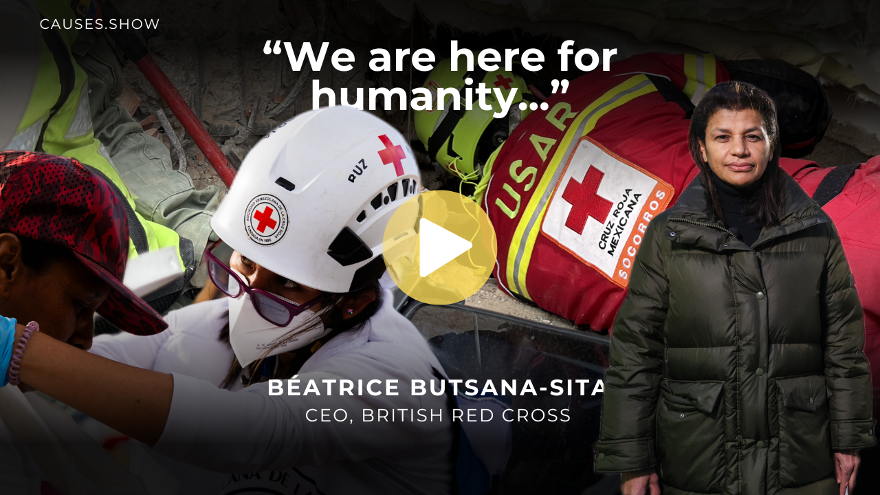 Béatrice Butsana-Sita, CEO, British Red Cross