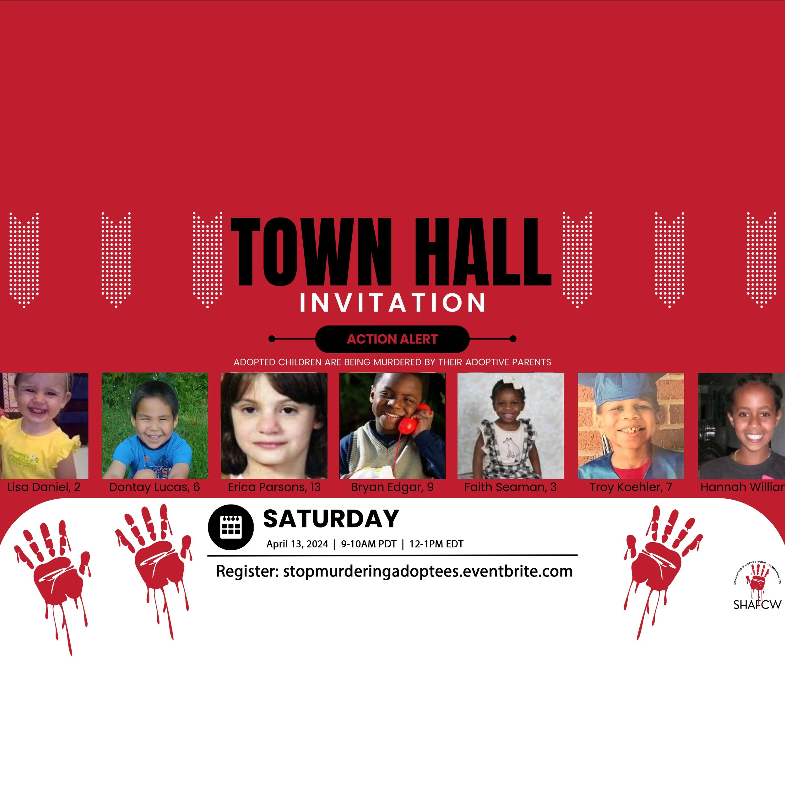 Town Hall Stop Murdering Adoptees Banner.jpg