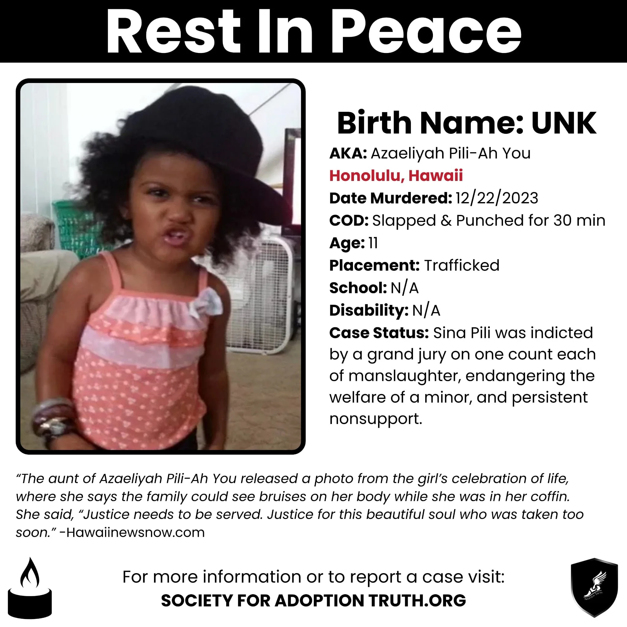 Azaeliyah Pili-Ah You Society for adoption truth.jpeg