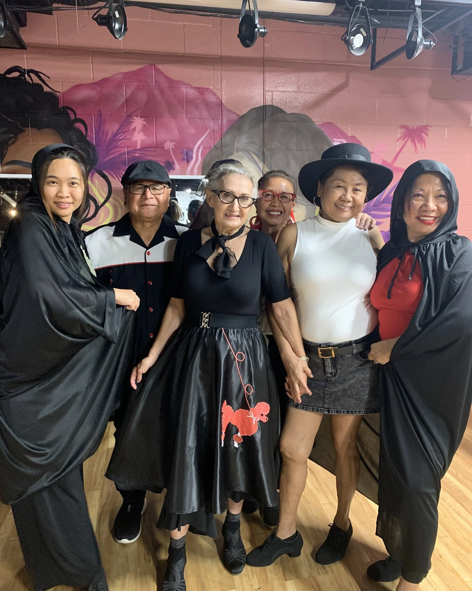 Halloween New Student Group Class &amp; Party tonight!  Look forward to more pics this week