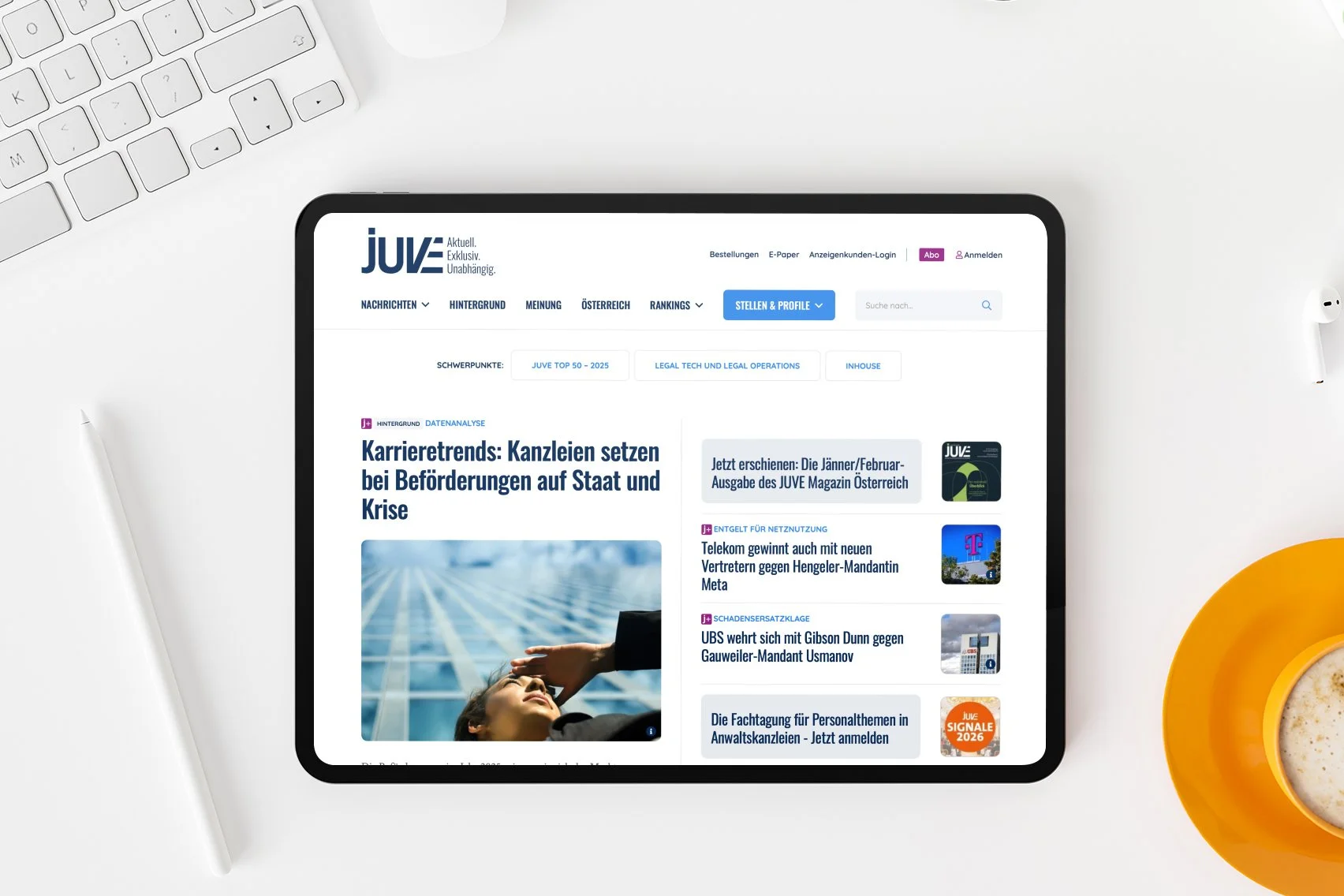 Pitch-Entscheidung: Presseverlag JUVE setzt auf Emperon Studio