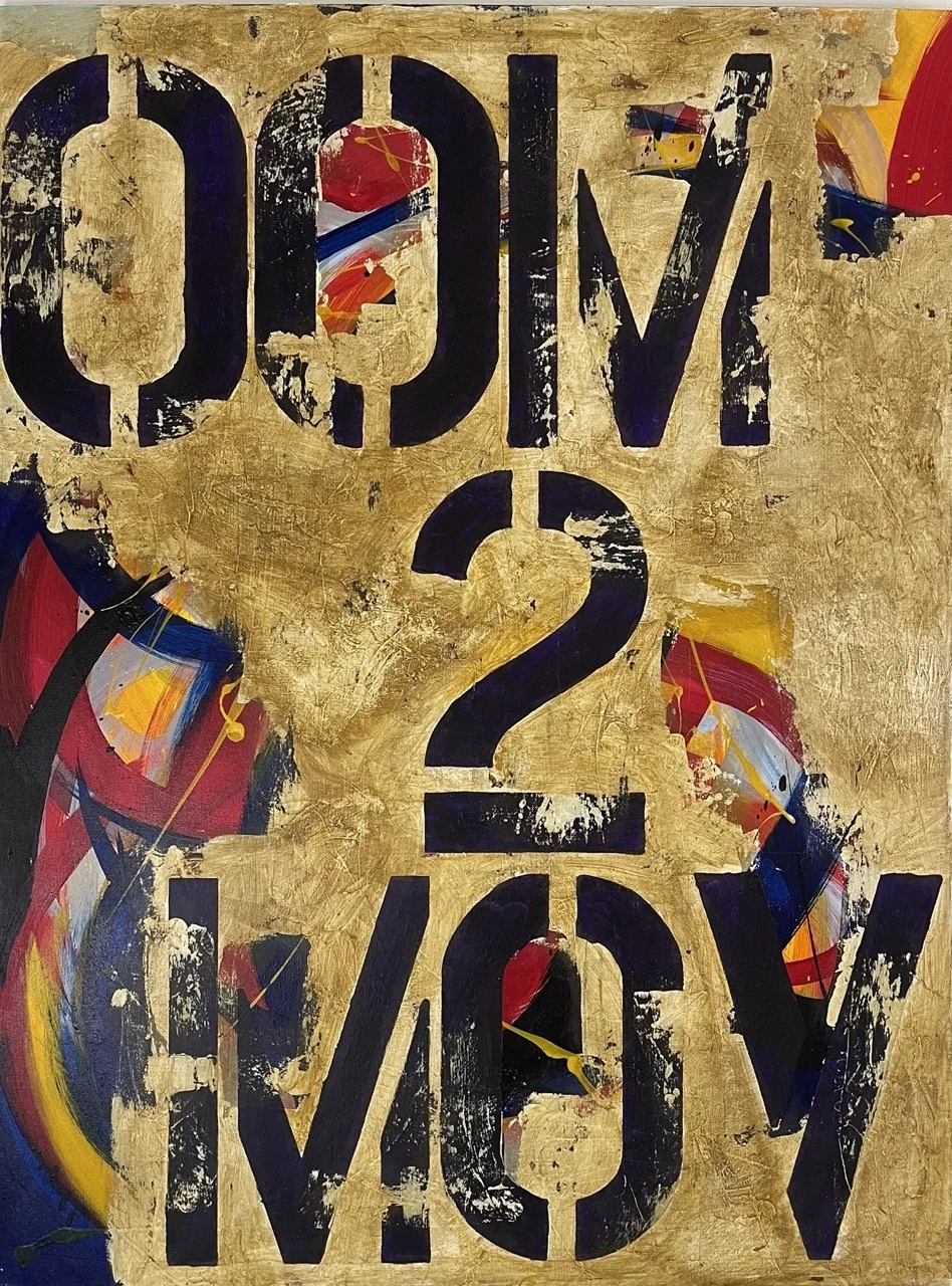 Room to Move, 2023
Acrylic, Artistic License on canvas
40" x 30"