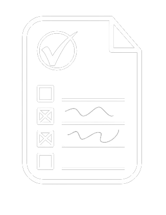 Icon of a checklist with a checkmark, representing ADHD diagnostic assessments for teens and young adults in Kansas.