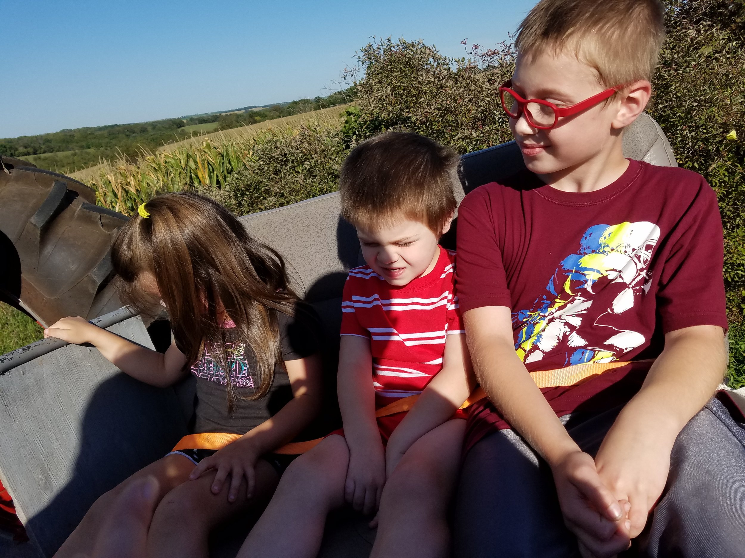 hayride out to Jordan
